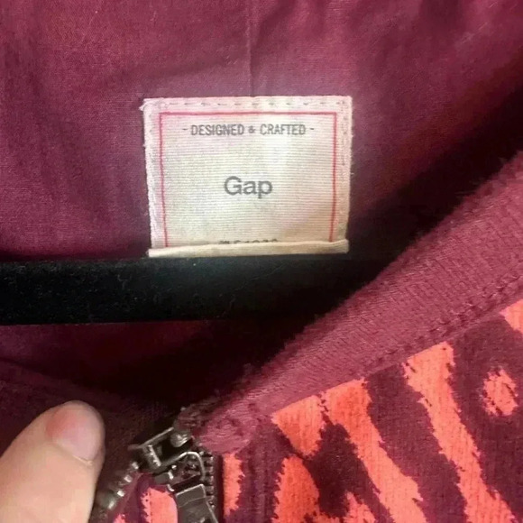 GAP Jacket Women’s Leopard Jacket, Sassy Pink - Picture 3 of 10